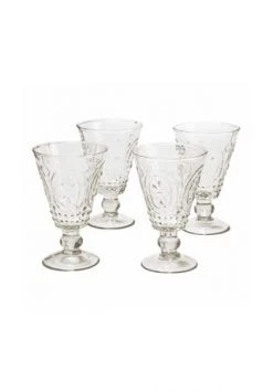 LOBERON Weingläser 4er Set Sarton Klar