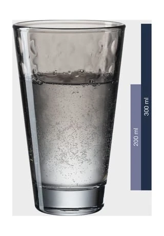 LEONARDO Longdrinkbecher "Optic", 300 Ml 2 LEONARDO Longdrinkbecher "Optic", 300 Ml – Bild 2