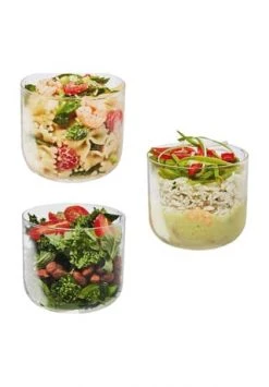 Black+blum LONDON Lunchschale, Glas, 600 Ml Gesamt: Höhe 9,5cm, Durchmesser 12cm -Glaswaren Verkäufe unnamed file 139