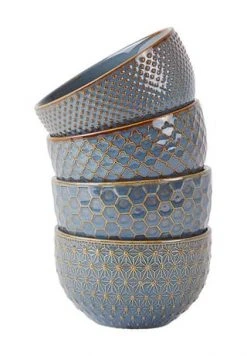 Villa Collection Schüssel-Set, Steinzeug, 4er-Set, 0,2 L Gesamt: Durchmesser 9cm -Glaswaren Verkäufe unnamed file 148