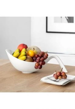 Villeroy & Boch Schüssel Mit Griff Flow Gesamt: Länge 43cm, Breite 26cm, Höhe 15,8cm 7 Villeroy & Boch Schüssel Mit Griff Flow Gesamt: Länge 43cm, Breite 26cm, Höhe 15,8cm -Glaswaren Verkäufe unnamed file 192