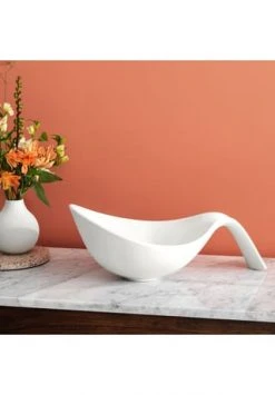 Villeroy & Boch Schüssel Mit Griff Flow Gesamt: Länge 43cm, Breite 26cm, Höhe 15,8cm 9 Villeroy & Boch Schüssel Mit Griff Flow Gesamt: Länge 43cm, Breite 26cm, Höhe 15,8cm -Glaswaren Verkäufe unnamed file 194