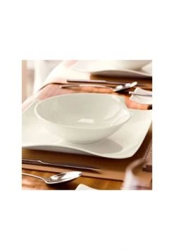 Villeroy & Boch Dessertschale Flow Gesamt: Länge 16cm, Breite 13cm, Höhe 8,5cm -Glaswaren Verkäufe unnamed file 199