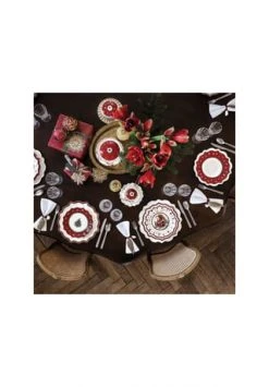 Villeroy & Boch Speiseteller Rot Toy's Delight Gesamt: Länge 29cm, Breite 29cm, Höhe 3,6cm -Glaswaren Verkäufe unnamed file 214