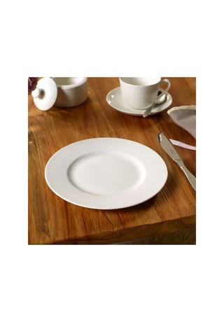 Villeroy & Boch Speiseteller Twist White Gesamt: Länge 27cm, Breite 27cm, Höhe 2,1cm 3 Villeroy & Boch Speiseteller Twist White Gesamt: Länge 27cm, Breite 27cm, Höhe 2,1cm – Bild 3