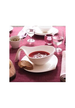 Villeroy & Boch Bol Mit Griff Flow Gesamt: Länge 23,700001cm, Breite 16cm, Höhe 9cm 2 Villeroy & Boch Bol Mit Griff Flow Gesamt: Länge 23,700001cm, Breite 16cm, Höhe 9cm – Bild 2