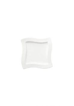 Villeroy & Boch Frühstücksteller Quadrat NewWave Gesamt: Länge 24cm, Breite 24cm, Höhe 2,2cm