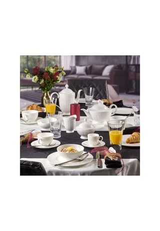 Frühstücks-/Suppenuntertasse White Pearl Villeroy & Boch Frühstücks-/Suppenuntertasse White Pearl Weiß -Glaswaren Verkäufe unnamed file 314