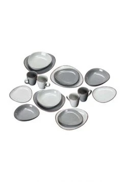 ARTE VIVA® Kaffee- Und Tafelservice "Naturlook", Keramik, 16 Teilig