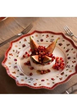 Villeroy & Boch Speiseteller Weiß Toy's Delight Gesamt: Länge 29cm, Breite 29cm, Höhe 3,6cm -Glaswaren Verkäufe unnamed file 369