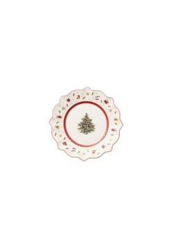 Villeroy & Boch Frühstücksteller Weiß Toy's Delight Gesamt: Länge 24cm, Breite 24cm, Höhe 3cm