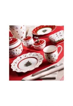 Villeroy & Boch Frühstücksteller Weiß Toy's Delight Gesamt: Länge 24cm, Breite 24cm, Höhe 3cm -Glaswaren Verkäufe unnamed file 376