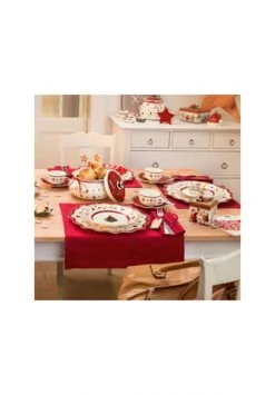 Villeroy & Boch Frühstücksteller Weiß Toy's Delight Gesamt: Länge 24cm, Breite 24cm, Höhe 3cm -Glaswaren Verkäufe unnamed file 377