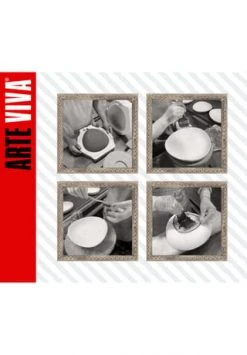 ARTE VIVA® Kaffee- Und Tafelservice "Naturlook", Keramik, 16 Teilig -Glaswaren Verkäufe unnamed file 40