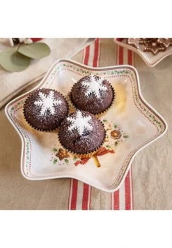 Villeroy & Boch Sternschale Mittel Baum Winter Bakery Delight Gesamt: Länge 24,5cm, Breite 24,5cm, Höhe 4,3cm -Glaswaren Verkäufe unnamed file 407