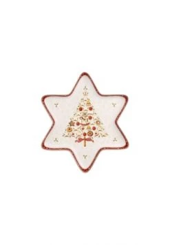 Villeroy & Boch Sternschale Groß Winter Bakery Delight Gesamt: Länge 37,200001cm, Breite 32,5cm, Höhe 3,5cm