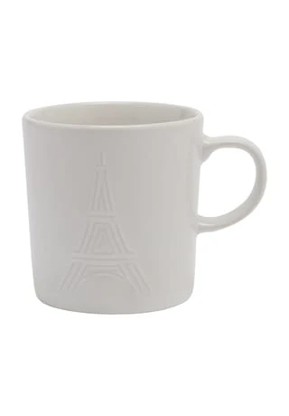 LE CREUSET® Henkelbecher "Eiffelturm", 350 Ml WEISS 1 LE CREUSET® Henkelbecher "Eiffelturm", 350 Ml WEISS