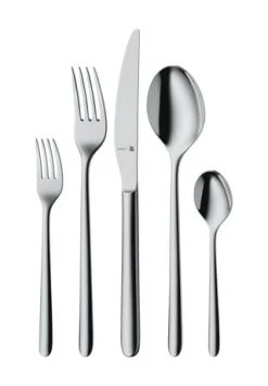 Glaswaren Verkäufe 27 WMF Besteck-Garnitur "Flame", Mit Monobloc-Messer, 30-teilig