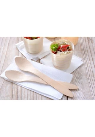 GRÄWE® Holzlöffel Einwegbesteck 3 GRÄWE® Holzlöffel Einwegbesteck – Bild 3