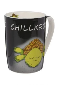 Ppd Henkelbecher "CHILLKRÖTE", Ø 7,5 Cm
