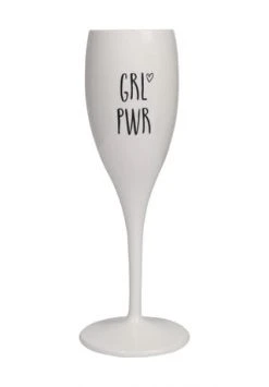 Koziol Sektglas Mit Druck "GRL PWR" CHEERS, 100 Ml