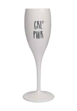 Koziol Sektglas Mit Druck "GRL PWR" CHEERS, 100 Ml 1 Koziol Sektglas Mit Druck "GRL PWR" CHEERS, 100 Ml