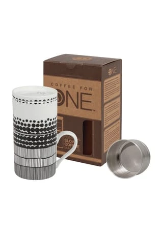 KÖNITZ Becher "Feel The Moment", Porzellanfilter-Aufsatz, 370 Ml Weiß/ Schwarz 1 KÖNITZ Becher "Feel The Moment", Porzellanfilter-Aufsatz, 370 Ml Weiß/ Schwarz