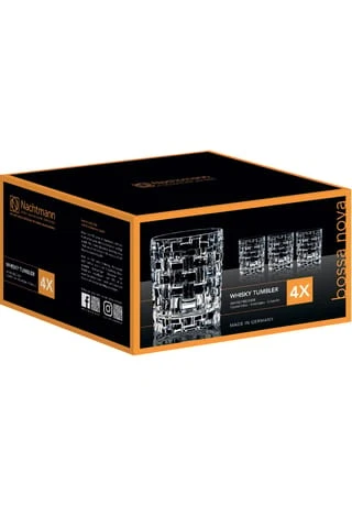 Nachtmann Whiskybecher "Bossa Nova", Glas, 4er-Set 5 Nachtmann Whiskybecher "Bossa Nova", Glas, 4er-Set – Bild 5