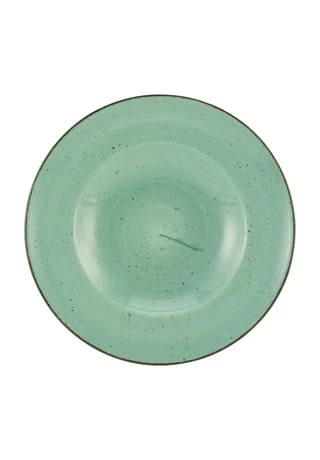 CreaTable Vintage Nature Pastateller, Rund, 27 Cm, 500g, Porzellan, Handgemalt Gesamt: Höhe 4cm, Durchmesser 27cm 1 CreaTable Vintage Nature Pastateller, Rund, 27 Cm, 500g, Porzellan, Handgemalt Gesamt: Höhe 4cm, Durchmesser 27cm