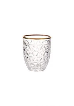 BUTLERS® AURELIE Glas Mit Goldrand 250ml