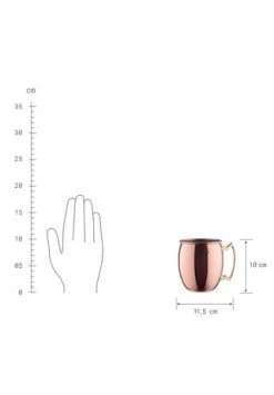 BUTLERS® MOSCOW MULE Becher Glänzend 470ml -Glaswaren Verkäufe unnamed file 958