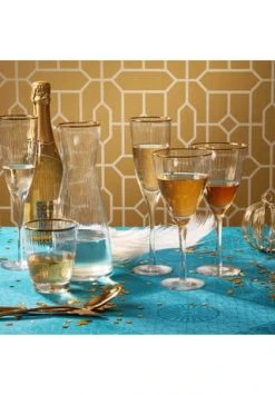 BUTLERS® GOLDEN TWENTIES Glas Mit Goldrand Und Rillen 300ml -Glaswaren Verkäufe unnamed file 961